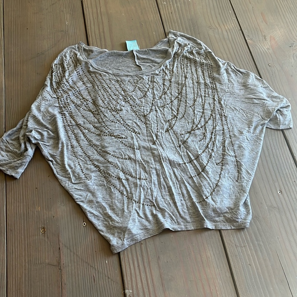 Hip Small Beaded Blouse
